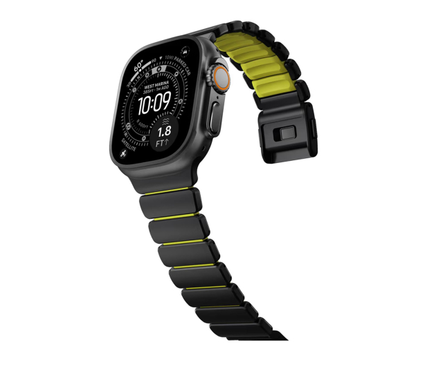 Nomad Stratos Band FKM Apple Watch 45/46/49mm black titanium - 1418394 - zdjęcie 5